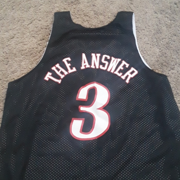 allen iverson reversible jersey